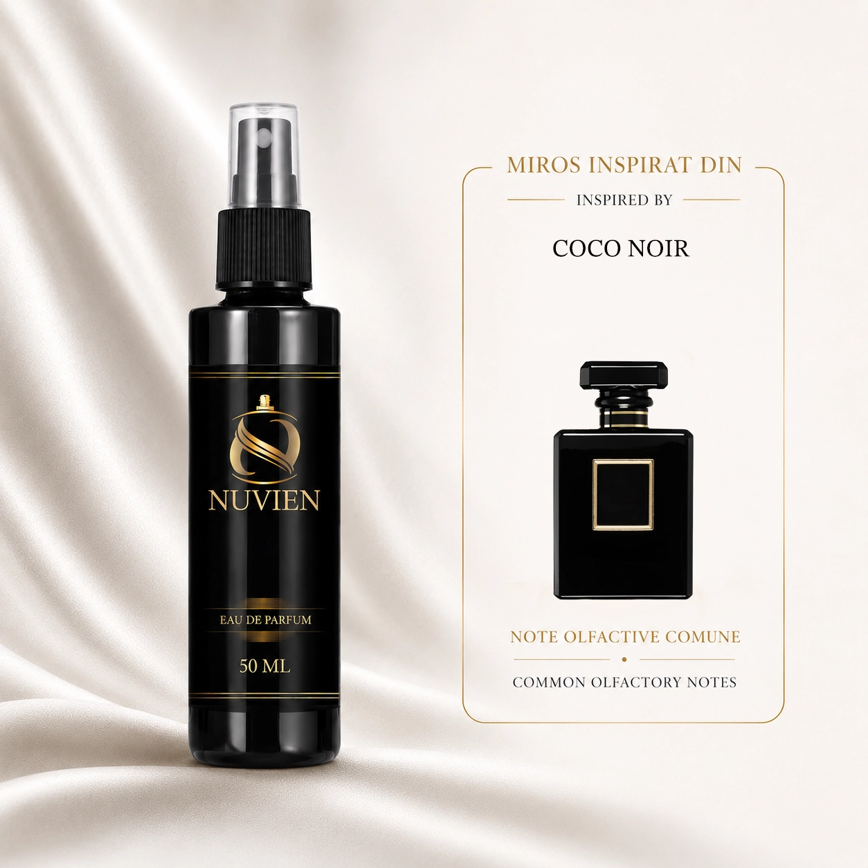 Apa de parfum, 50 ml - 409, inspirat din Coco Noir - Coco Chanel