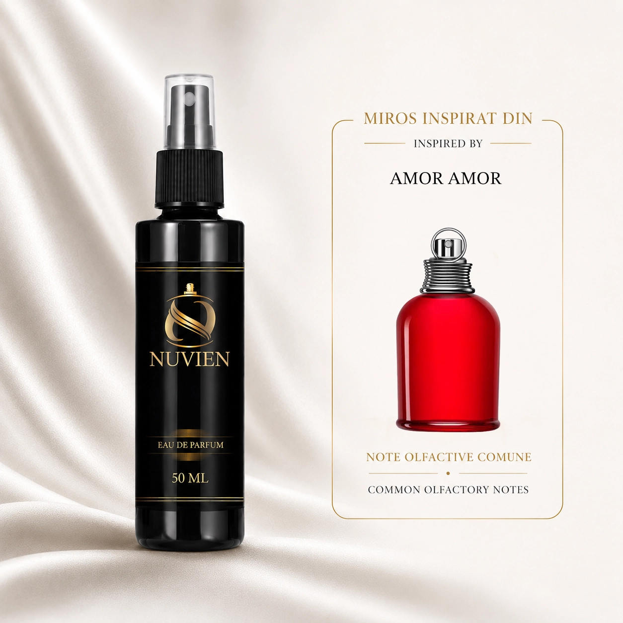 Apa de parfum, 50 ml - 410, inspirat din Amor Amor - Cacharel