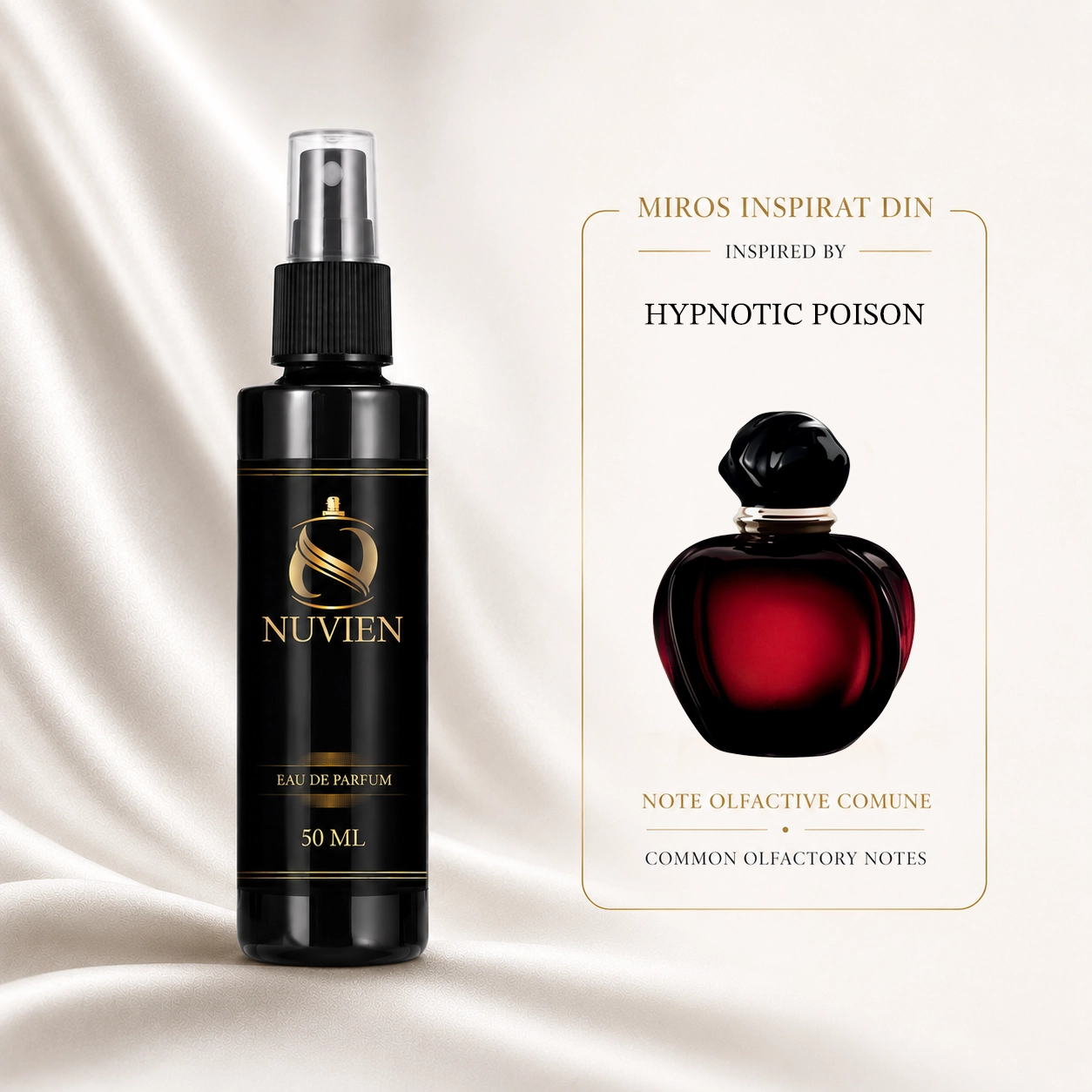 Apa de parfum, 50 ml - 126, inspirat din Hypnotic Poison - Dior