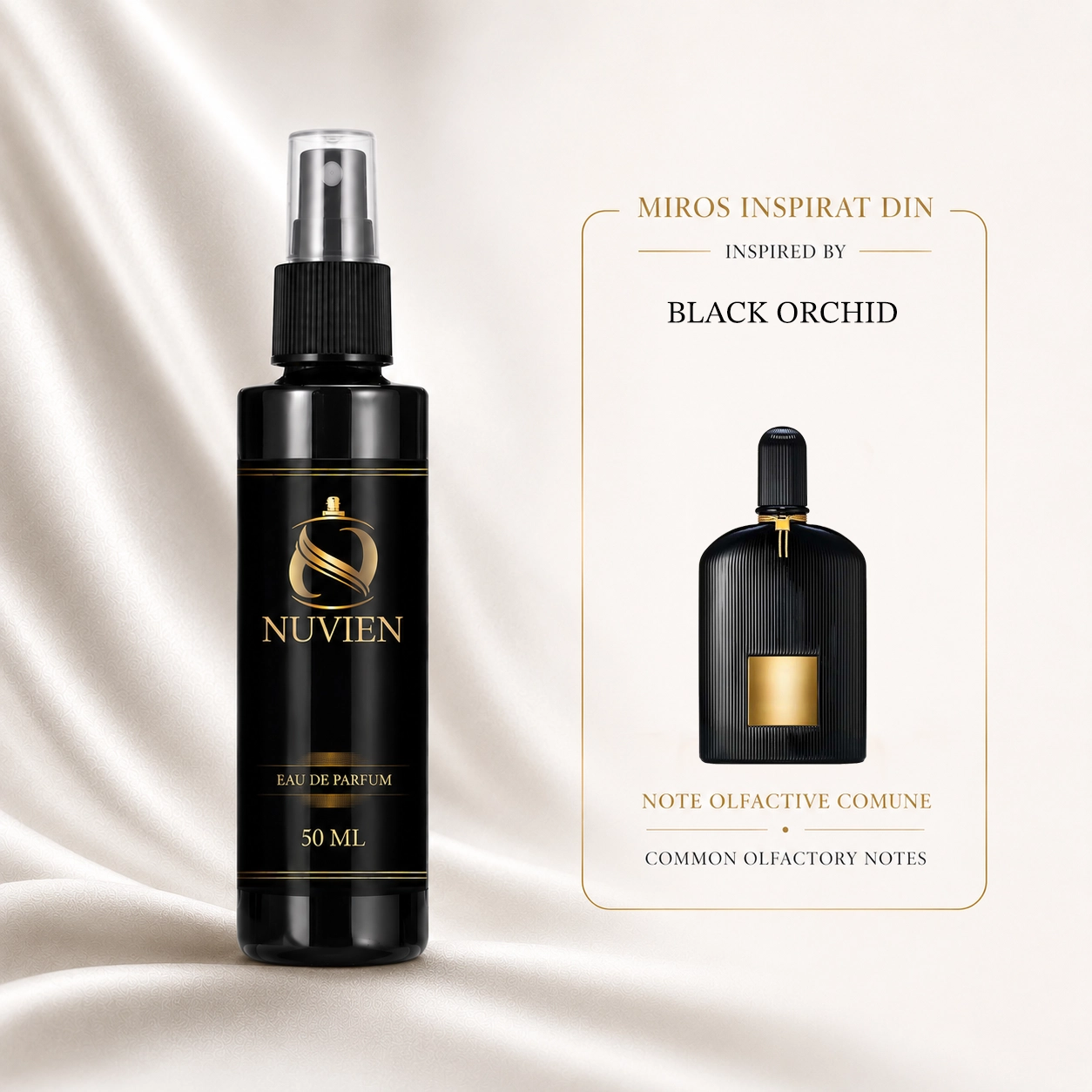 Apa de parfum, 50 ml - 135, inspirat din Black Orchid - Tom Ford