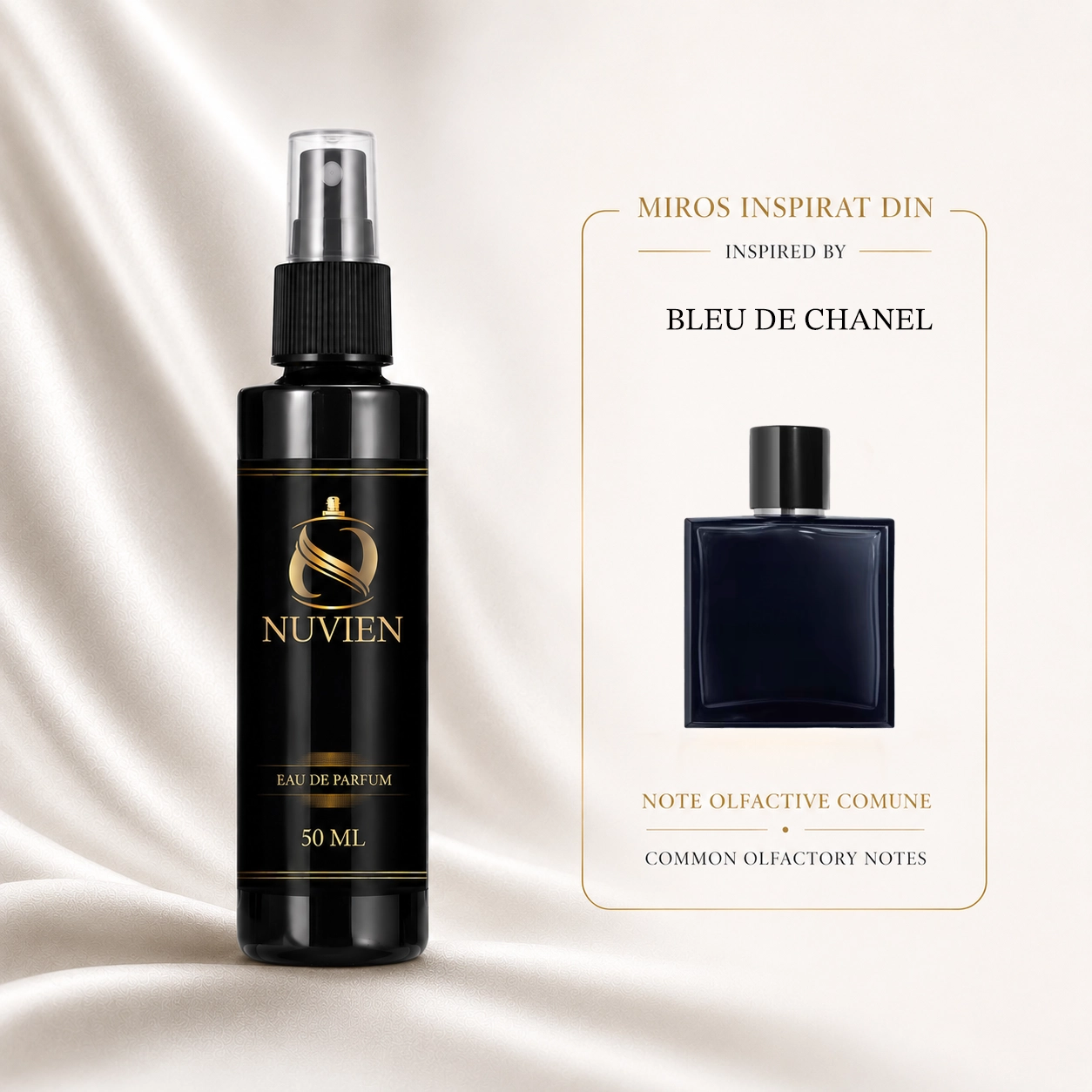 Apa de parfum, 50 ml - 020, inspirat din Bleu de Chanel - Coco Chanel