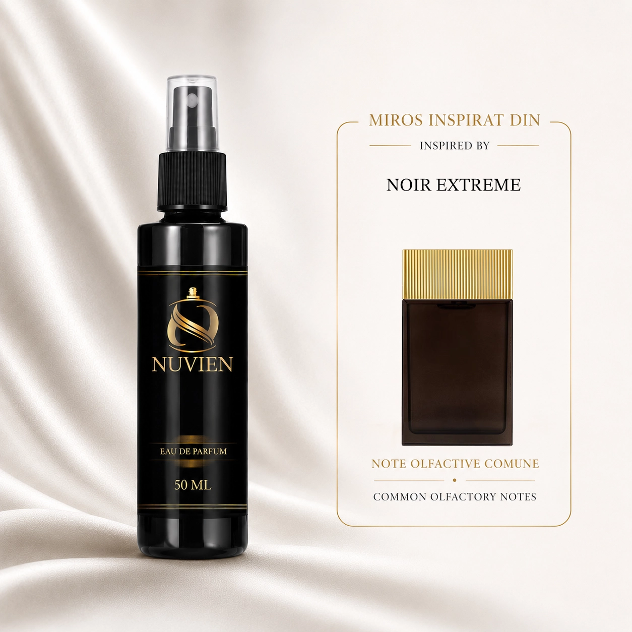 Apa de parfum, 50 ml - 023, inspirat din Noir Extreme - Tom Ford