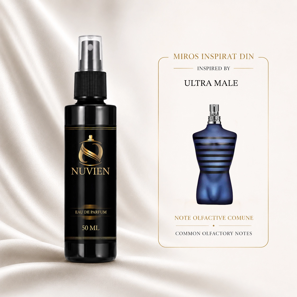 Apa de parfum, 50 ml - 033, inspirat din Ultra Male - Jean Paul Gaultier