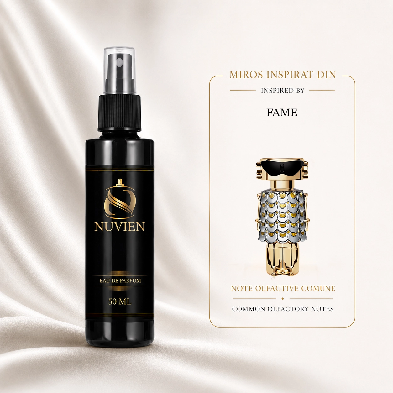 Apa de parfum, 50 ml - 134, inspirat din Fame - Paco Rabanne