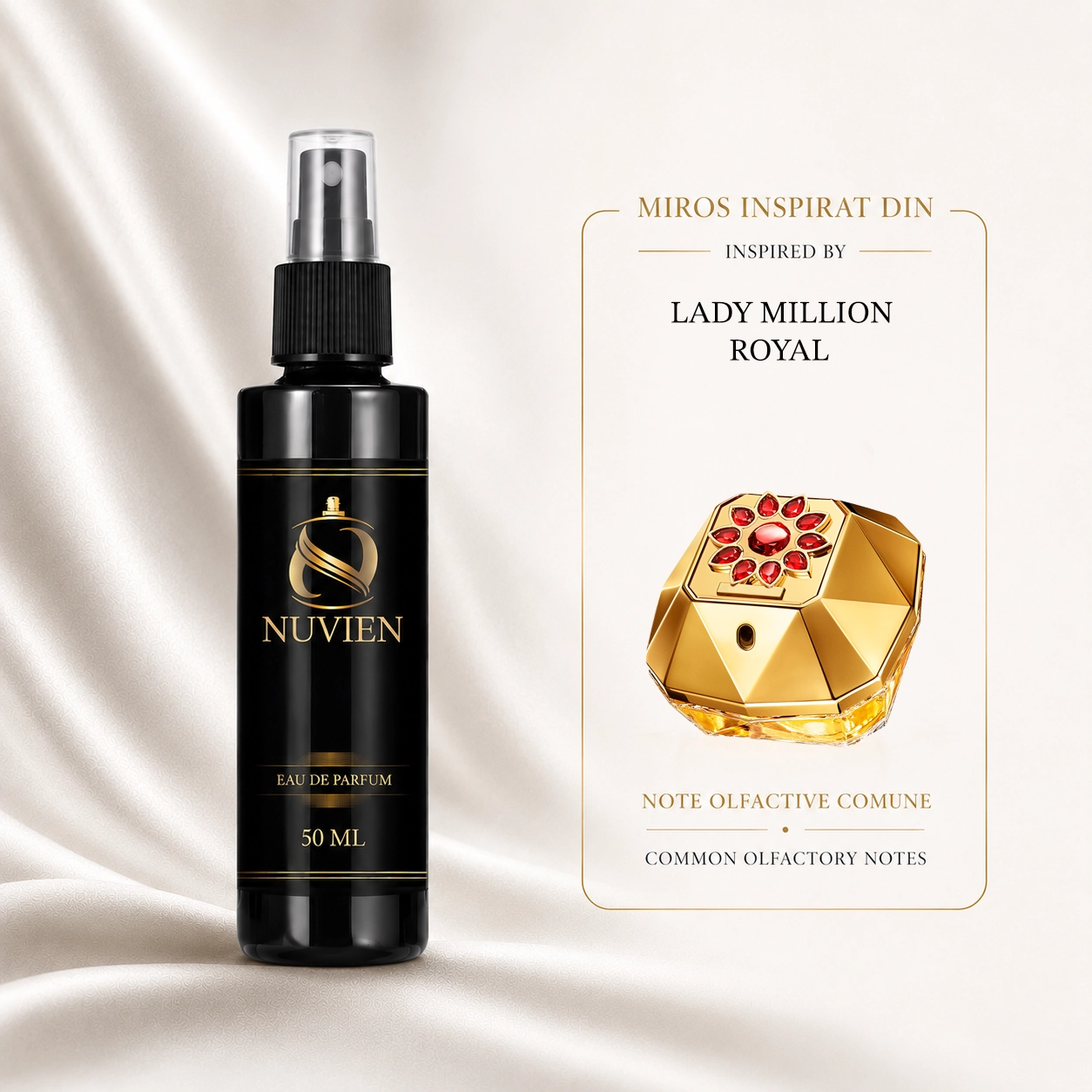 Apa de parfum, 50 ml - 147, inspirat din Lady Million Royal - Paco Rabanne