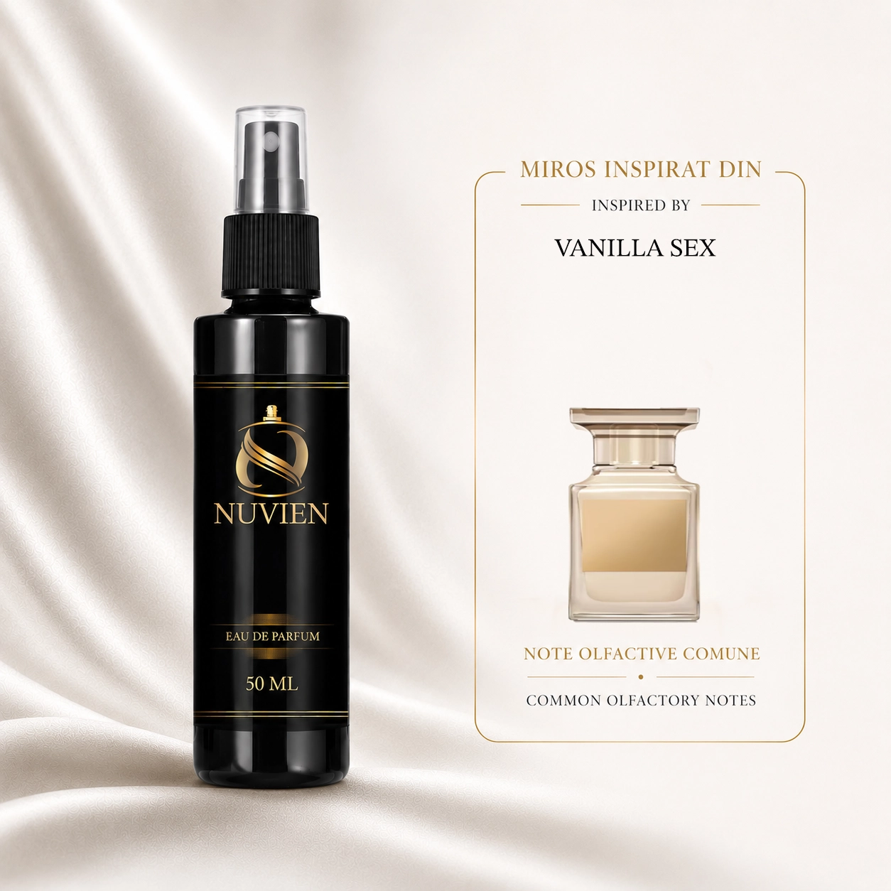 Apa de parfum, 50 ml - 214, inspirat din Vanilla Sex - Tom Ford