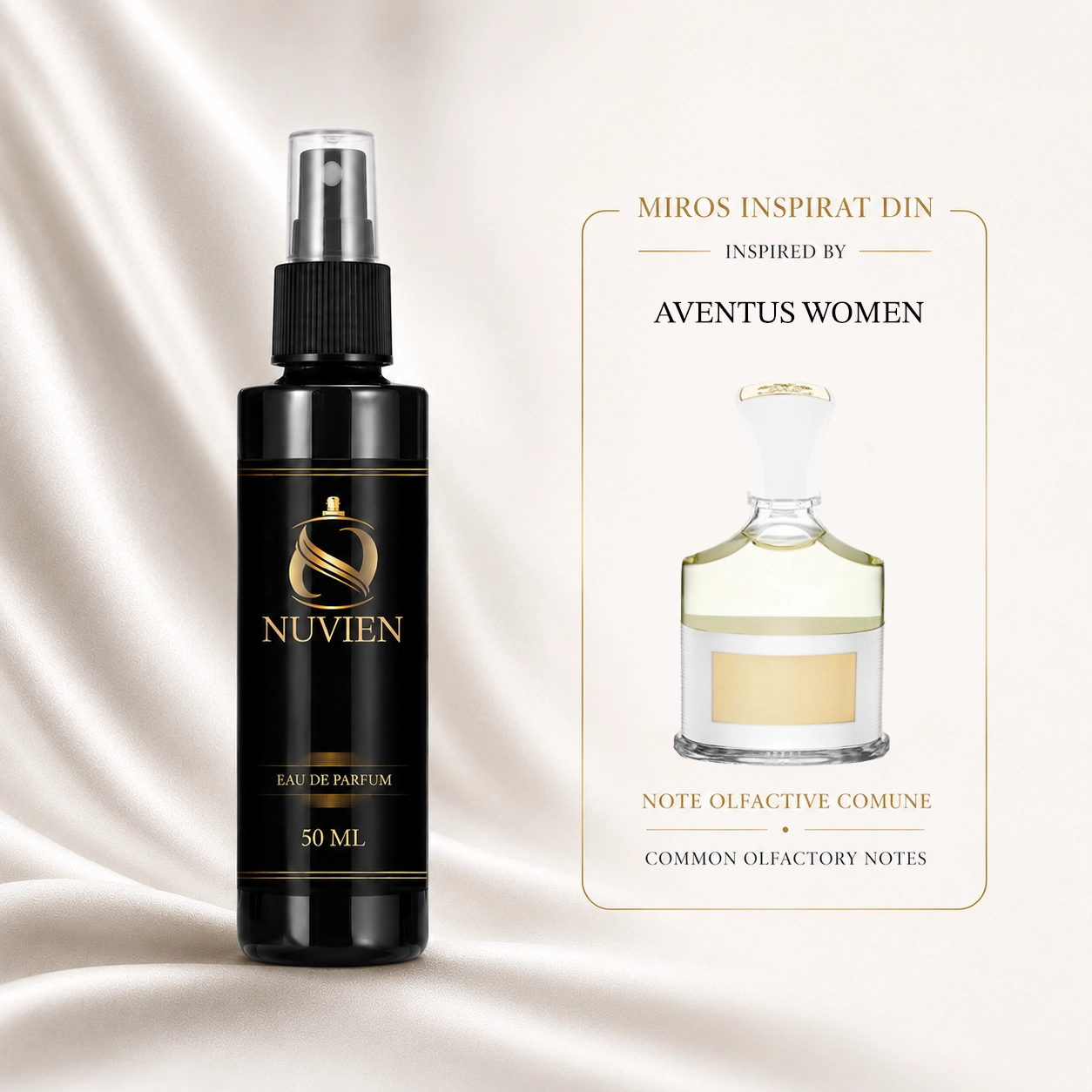 Apa de parfum, 50 ml - 406, inspirat din Aventus Women - Creed