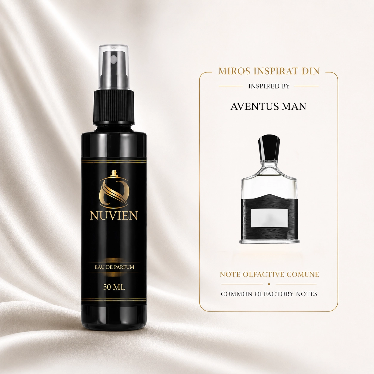 Apa de parfum, 50 ml - 009, inspirat din Aventus Man - Creed