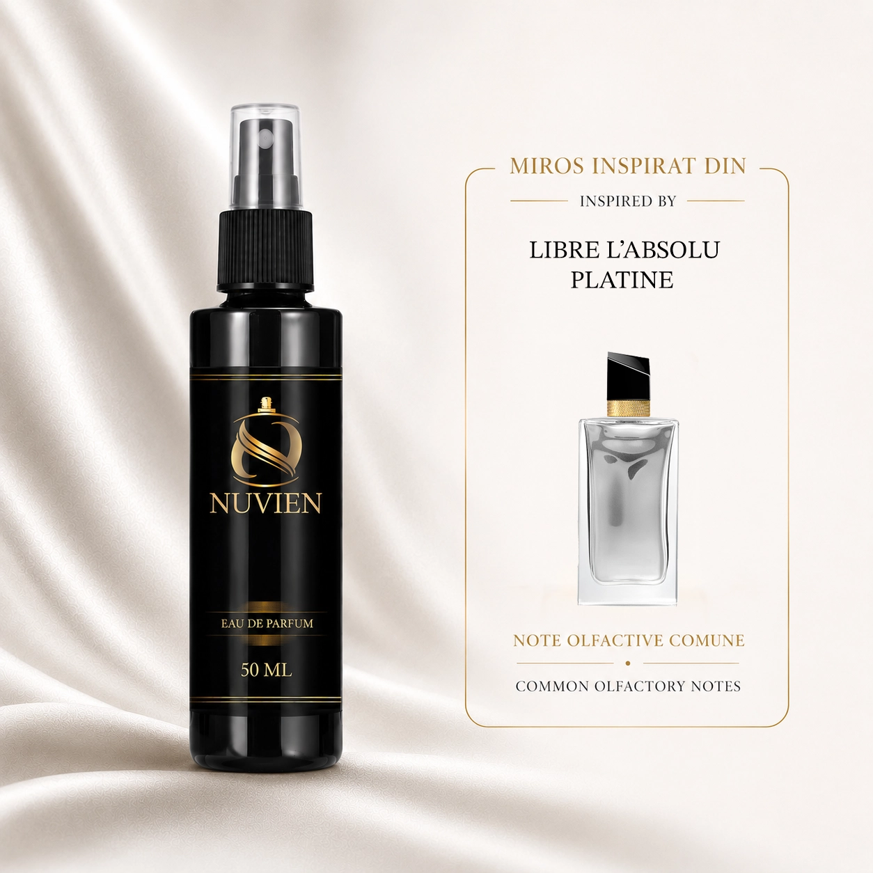 Apa de parfum, 50 ml - 140, inspirat din Libre L`absolu Platine - Yves Saint Laurent