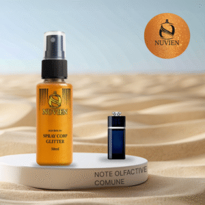 Spray de corp cu sclipici, Nuvien, 50ml – 133, inspirat din Dior Adict - Dior