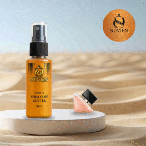 Spray de corp cu sclipici, Nuvien, 50ml – 153, inspirat din Paradoxe - Prada