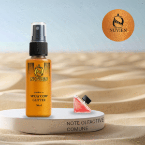 Spray de corp cu sclipici, Nuvien, 50ml – 155, inspirat din Paradoxe Intense - Prada
