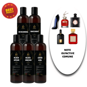 Pachet promotional 5x esente Nuvien pentru rufe 200ml, mirosuri de lux