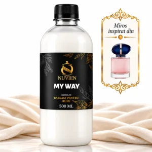 Balsam concentrat pentru Rufe, 500ml, aroma inspirata din My Way - Armani