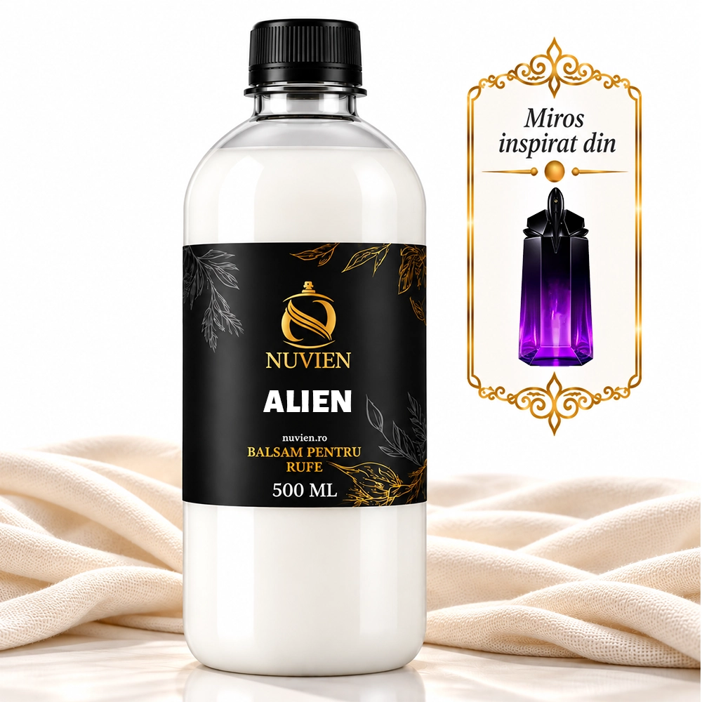 Balsam concentrat pentru Rufe, 500ml, aroma inspirata din Alien - Thierry Mugler