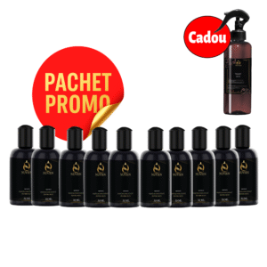 Pachet promotional 10x esente 50ml, arome de lux, + parfum rufe cadou