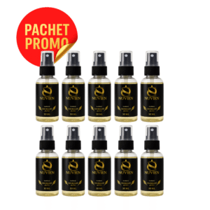 Pachet promotional 10 odorizante Nuvien, 50 ml, mirosuri de lux inspirate din branduri de renume