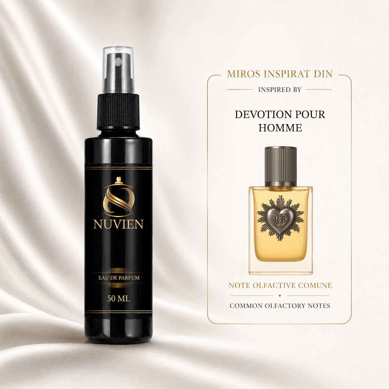 Apa de parfum, 50 ml - 044, inspirat din Devotion Pour Homme - Dolce&Gabbana