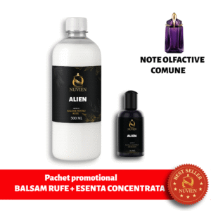 Pachet promotional Balsam rufe 500ml + Esenta concentrata 50ml, miros inspirat din Alien