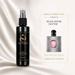 Apa de parfum, 50 ml – 163, inspirat din Black Opium Glitter – Yves Saint Laurent