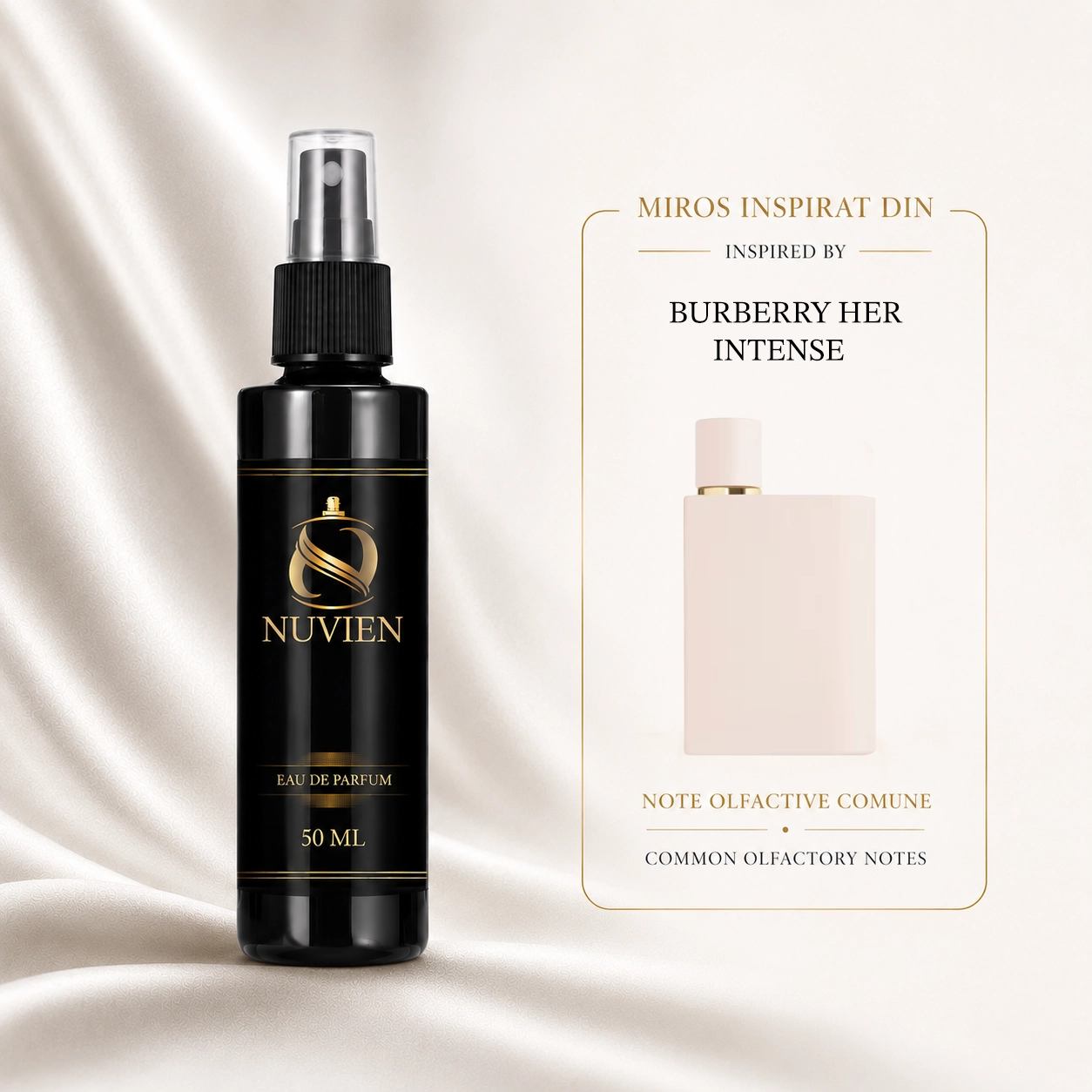 Apa de parfum, 50 ml - 165, inspirat din Burberry Her Intense - Burberry