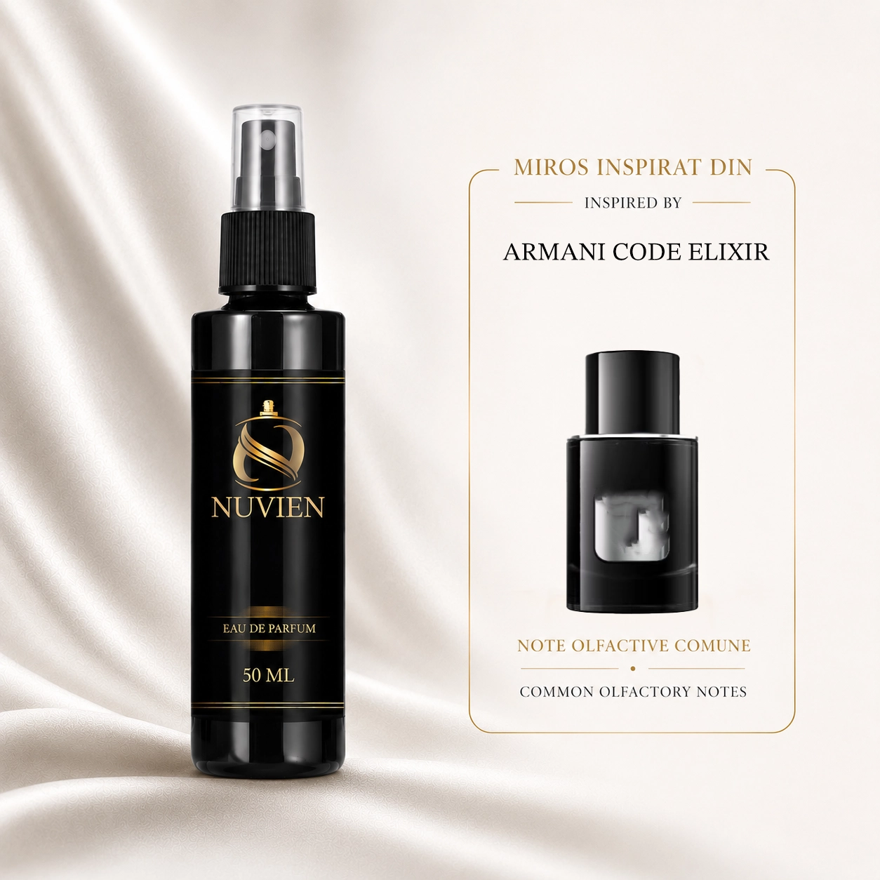 Apa de parfum, 50 ml - 059, inspirat din Armani Code Elixir - Armani