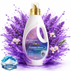 Detergent lichid Nuvien Lavender Bloom 2L cu bicarbonat