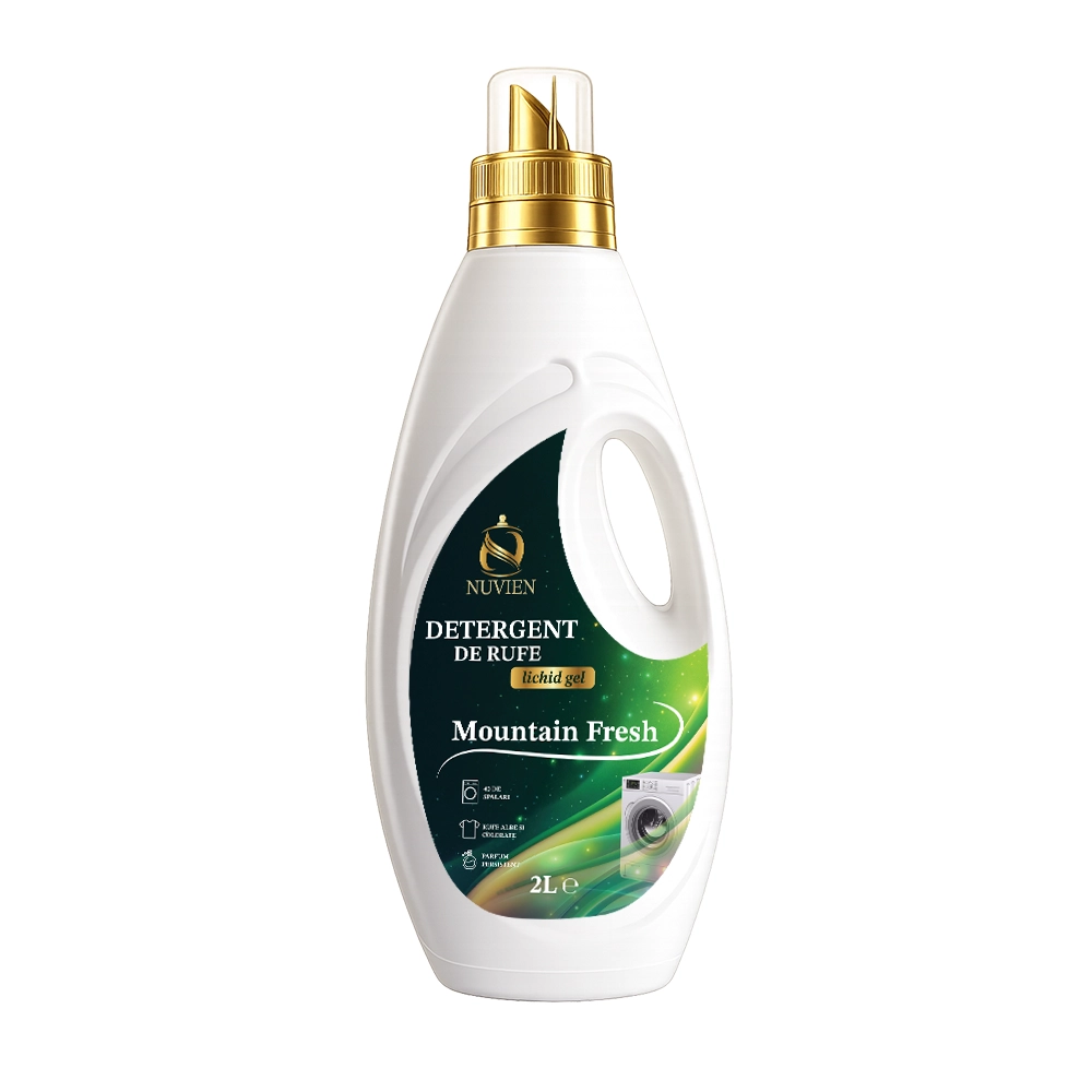 Detergent lichid Nuvien Mountain Fresh 2L cu bicarbonat