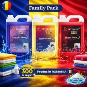 Nuvien Family Pack 3x5L Lavanda Flower Golden Fresh 300 spalari