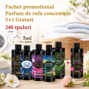 Pachet promitional parfum de rufe concentrat 5+1 gratuit