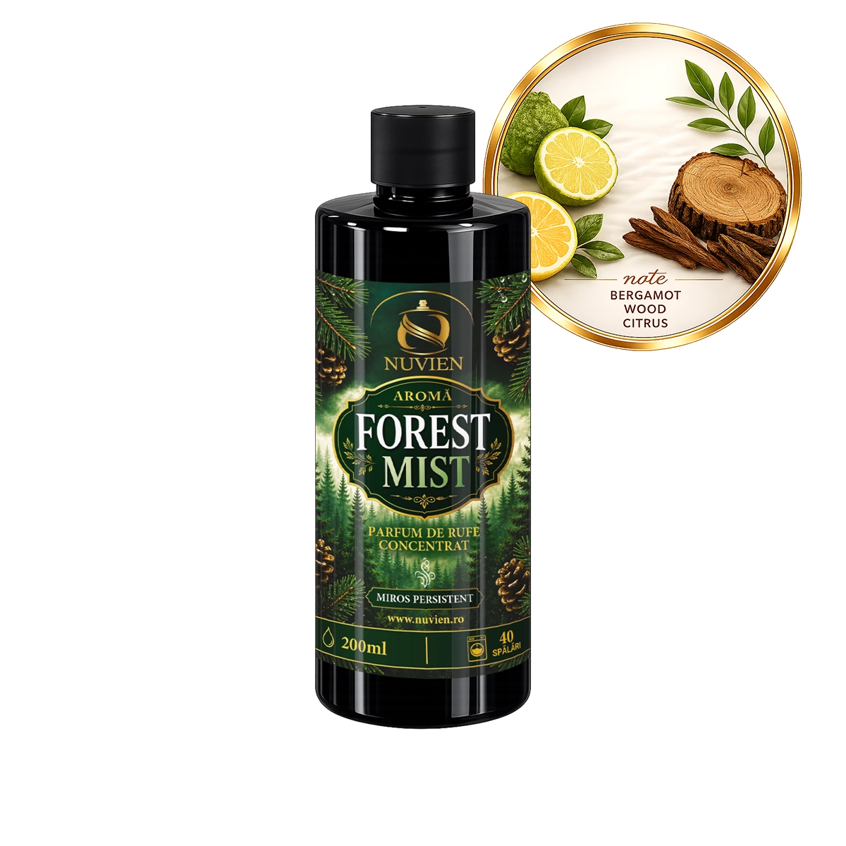 Parfum de rufe concentrat Forest Mist, 200ml