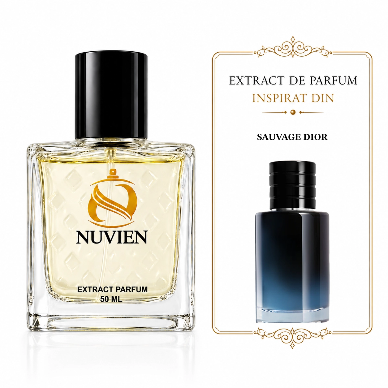Extract de parfum Nuvien 002, inspirat din Sauvage - Dior