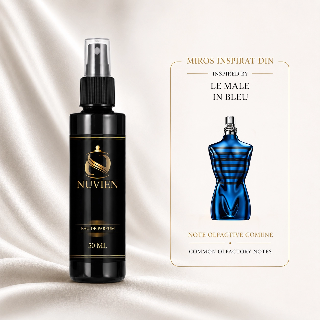 Apa de parfum, 50 ml - 032, inspirat din Le Male In Bleu - Jean Paul Gaultier
