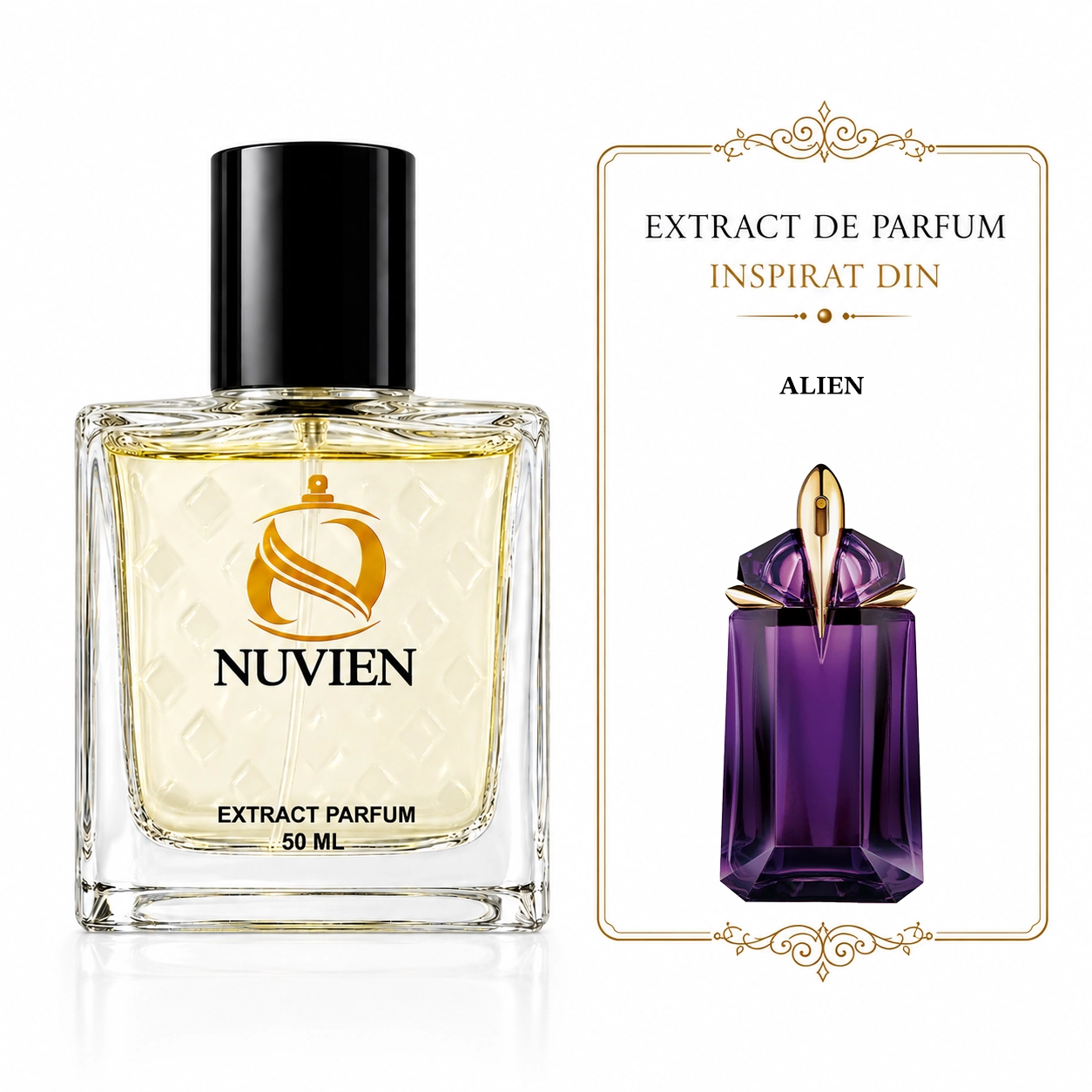 Extract de parfum Nuvien 110, inspirat din Alien – Thierry Mugler