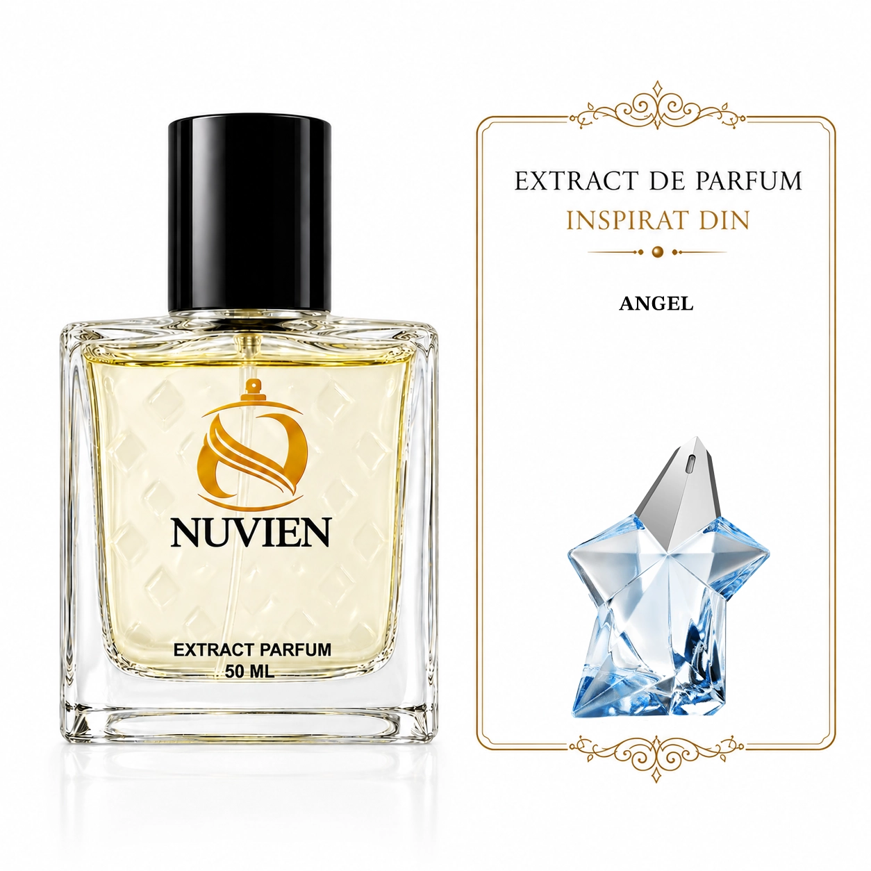 Extract de parfum Nuvien 113, inspirat din Angel - Thierry Mugler