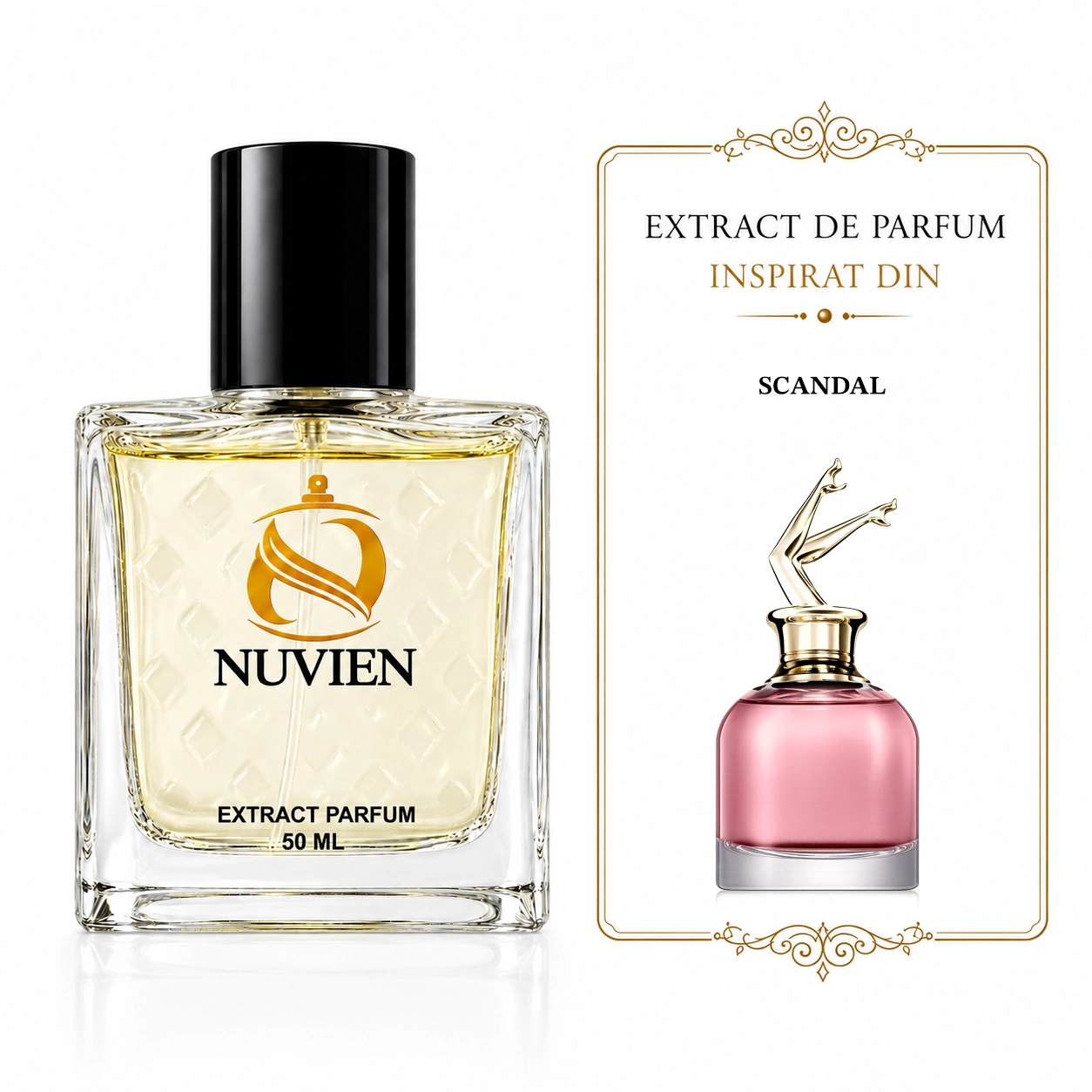 Extract de parfum Nuvien 119, inspirat din Scandal - Jean Paul Gaultier