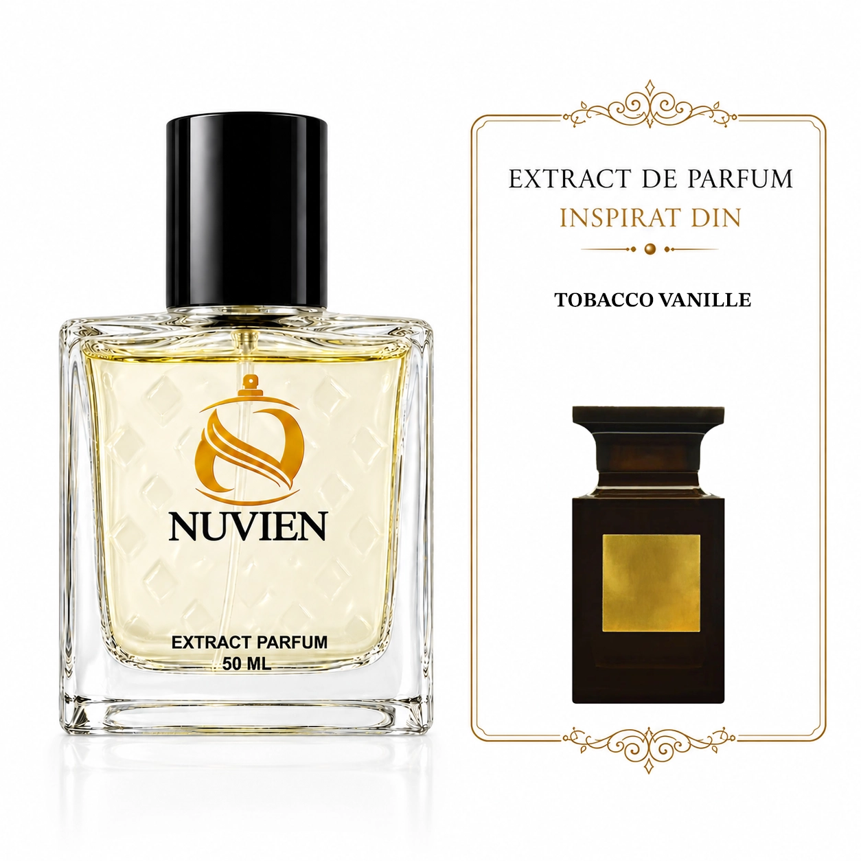 Extract de parfum Nuvien 203, inspirat din Tobacco Vanille - Tom Ford