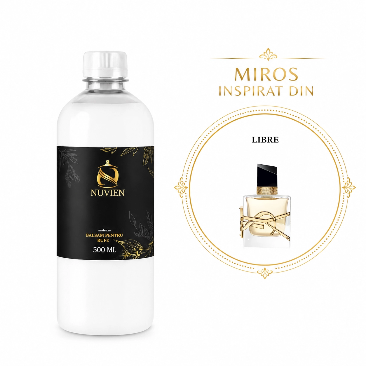 Balsam concentrat pentru Rufe, 500ml, aroma inspirata din Libre - Yves Saint Laurent