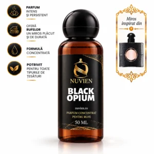 Esenta pentru Rufe, 50ml, inspirata din Black Opium